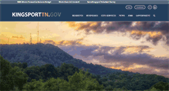 Desktop Screenshot of kingsporttn.gov